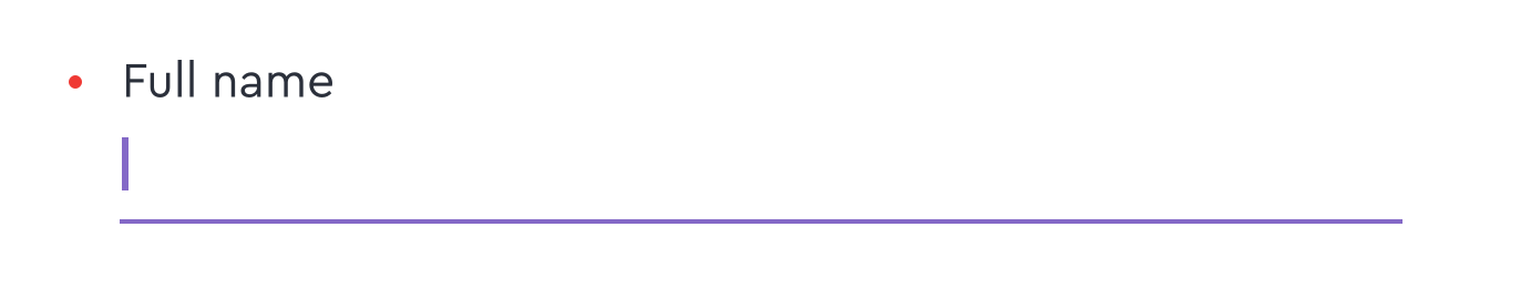sign-in form